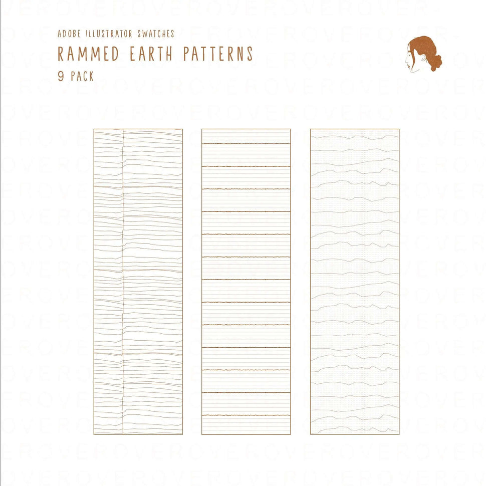 Swatch Rammed Earth Patterns – Toffu Co