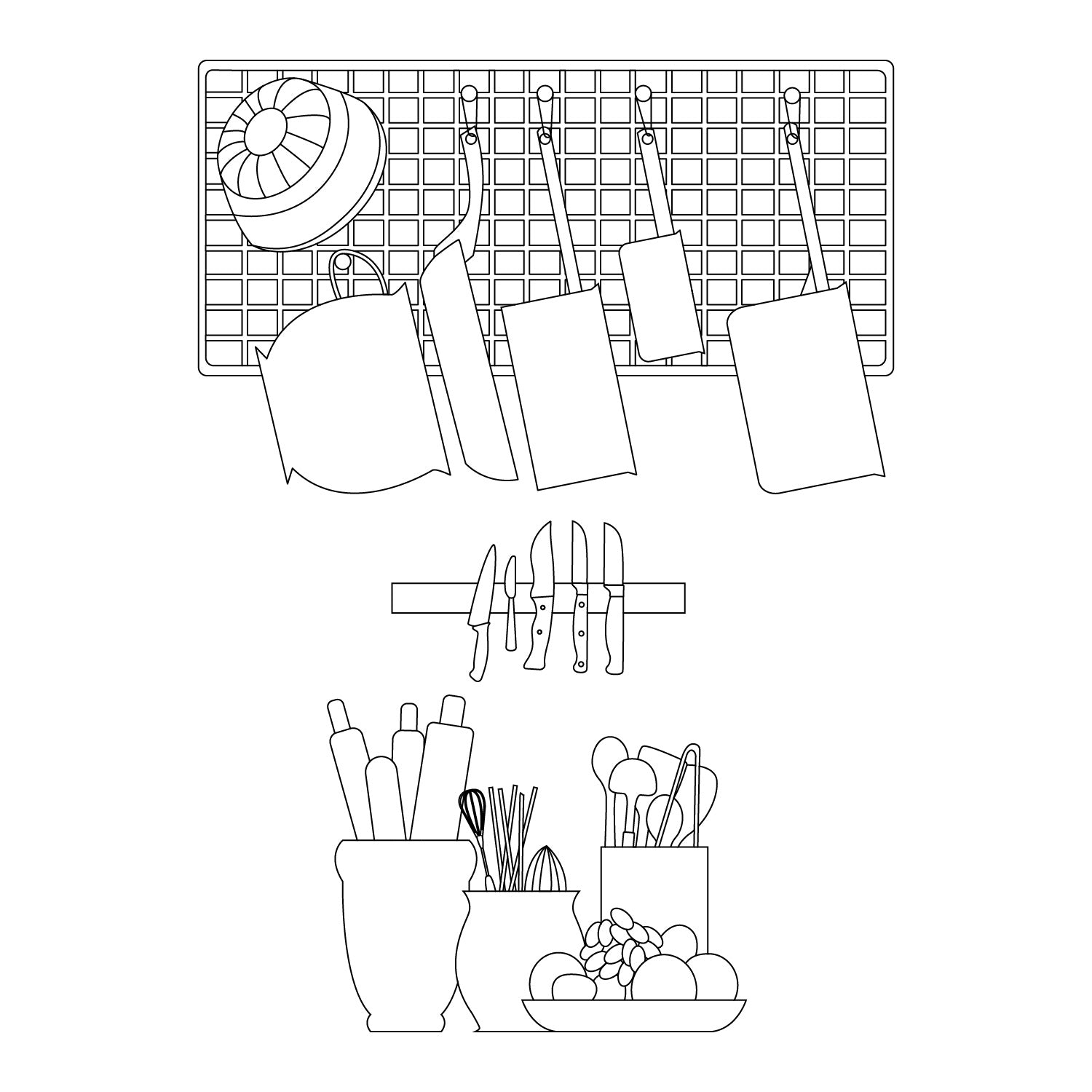 Cad Kitchen Detail Objects PNG - Toffu Co