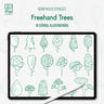 Free - Morpholio Freehand Trees Stencil Set PNG - Toffu Co