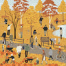 Flat Vector Autumn Zone Digital Artwork drawings | Toffu Co
