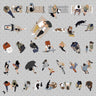 Flat Vector Complete People Top View PNG - Toffu Co