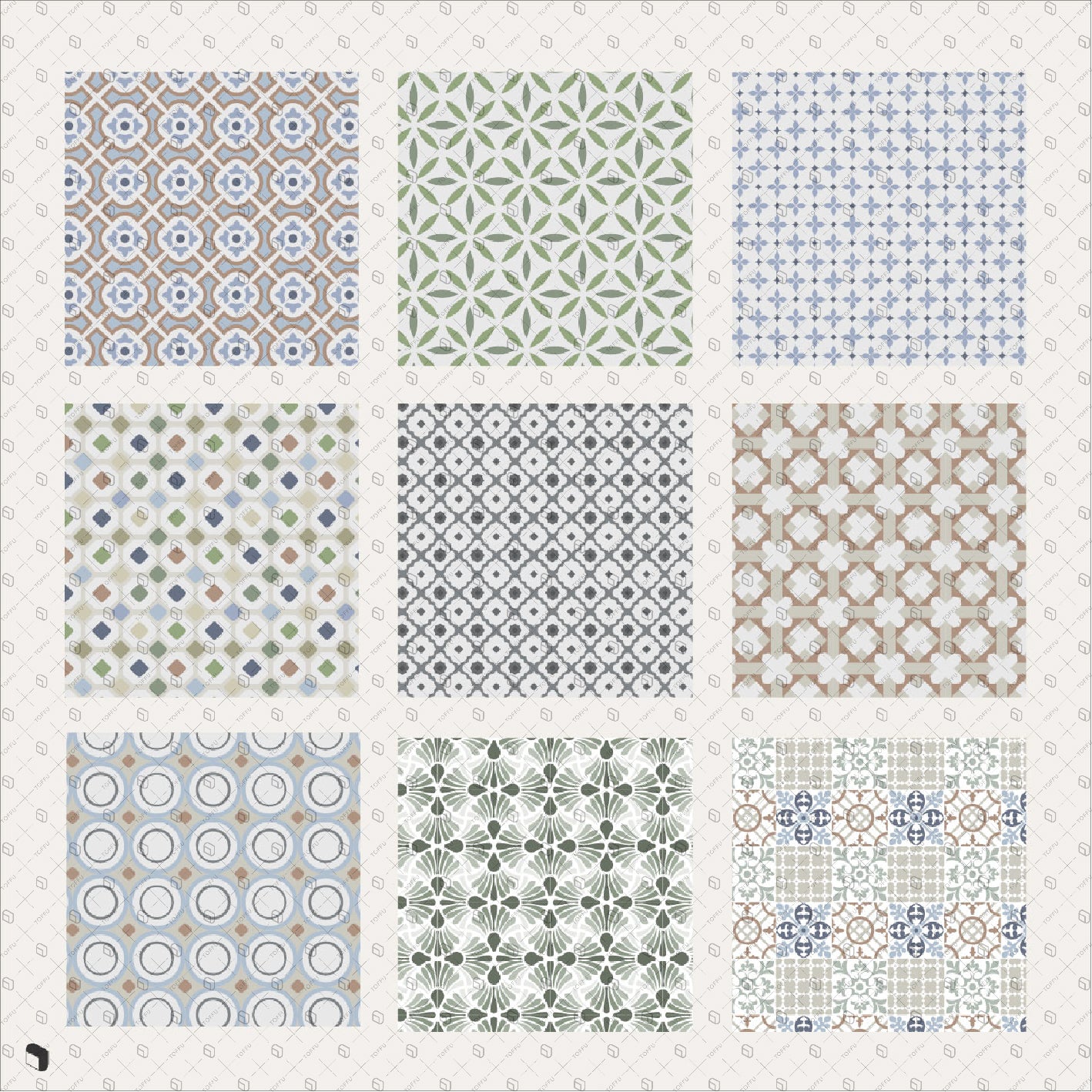 Swatch Seamless Tile Patterns PNG - Toffu Co