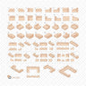 Cad Modular Sofa Digital Artwork drawings | Toffu Co