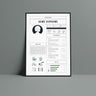 Resume Template Set 7 PNG - Toffu Co