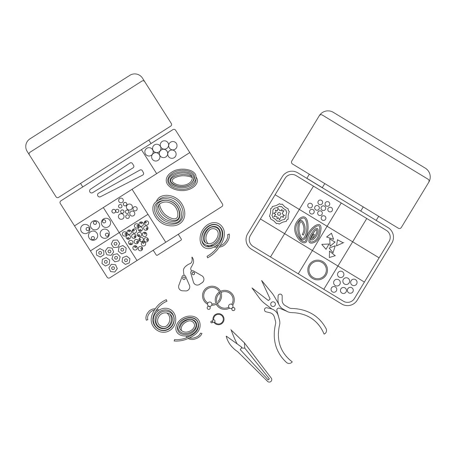 Cad Arts & Craft Detail Objects Top View Digital Artwork drawings | Toffu Co