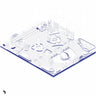 Axonometric Cad City Square Digital Artwork drawings | Toffu Co