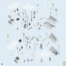 Axonometric City Utilities Digital Artwork drawings | Toffu Co