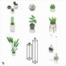 Axonometric Interior Plants - Toffu Co