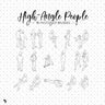 Brush High-Angle People PNG - Toffu Co