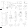 Cad Amusement Park Top View Digital Artwork drawings | Toffu Co