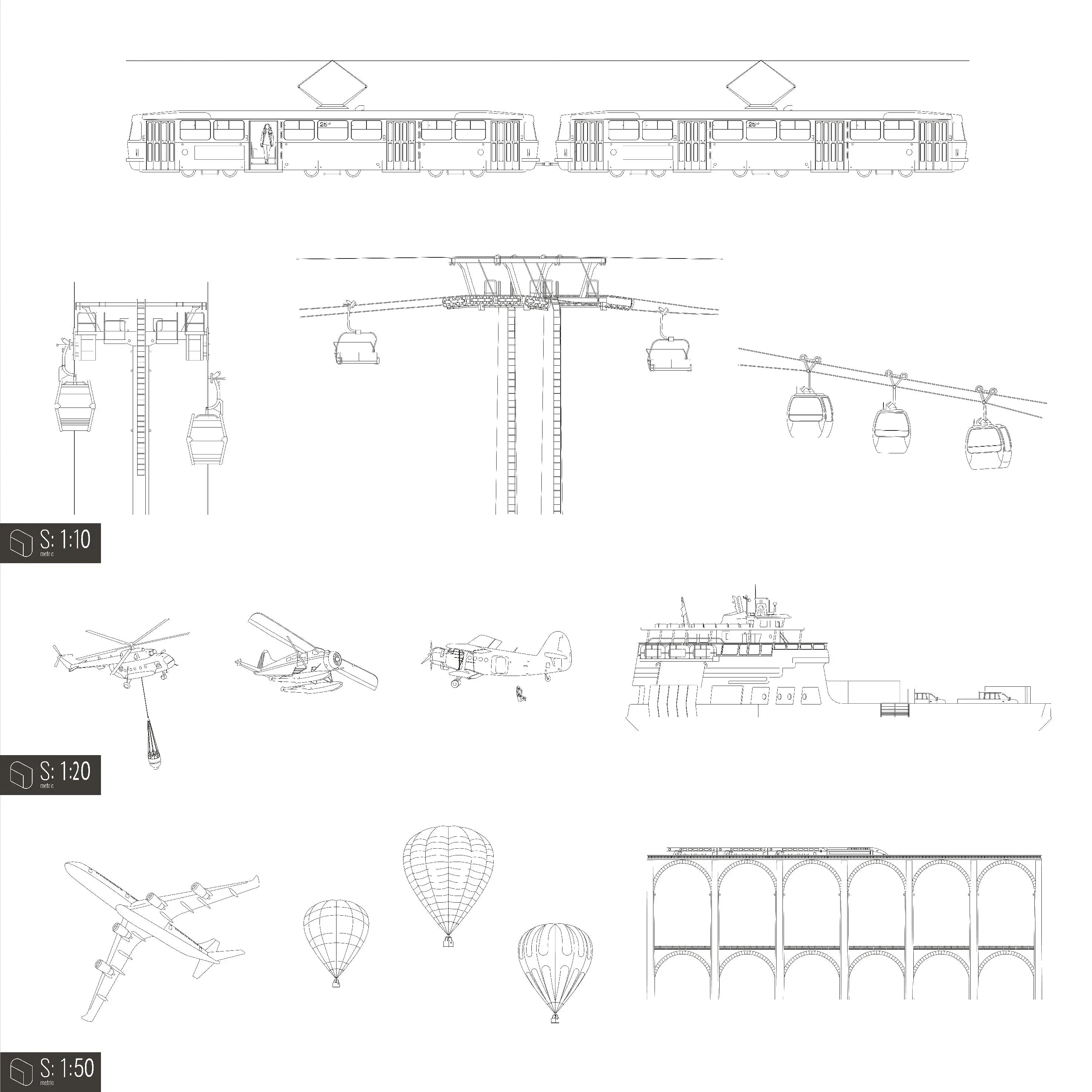 Cad Background Vehicles Digital Artwork drawings | Toffu Co