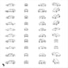 Cad Cars Multiple View DWG | Toffu Co