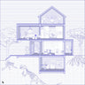 Cad House Section 2 Digital Artwork drawings | Toffu Co