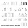 Cad Complete Dressers Elevation & Top View Digital Artwork drawings | Toffu Co