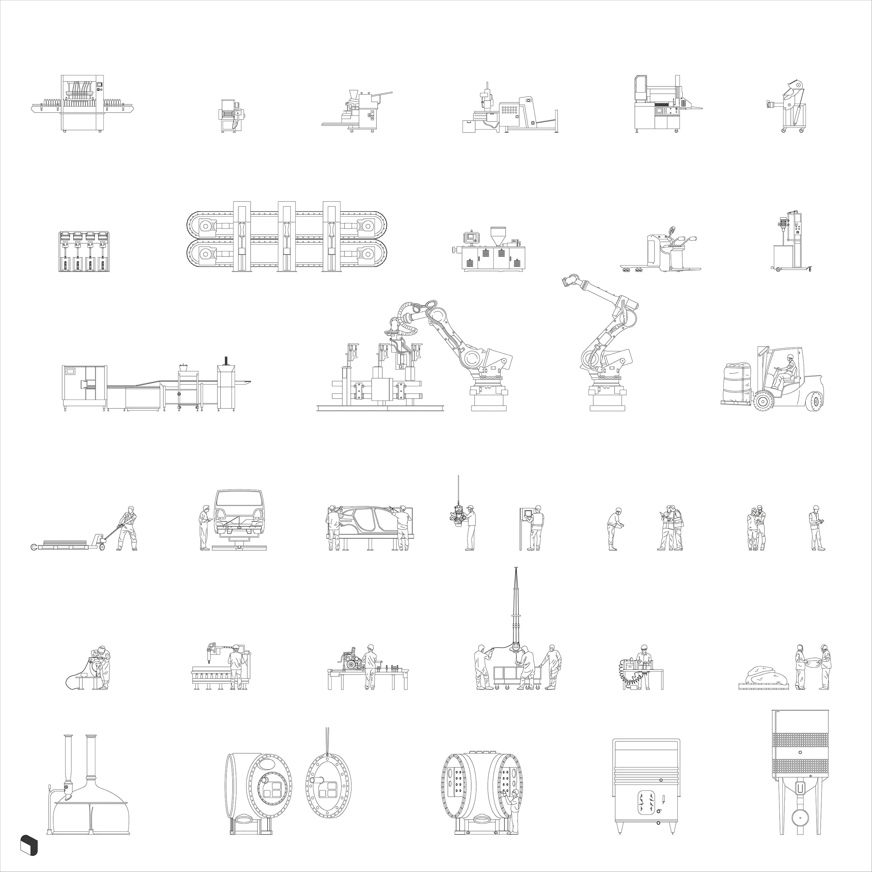 Cad Factory Digital Artwork drawings | Toffu Co