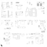 Cad Hotel Rooms Top View DWG | Toffu Co