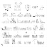 Cad Ikea Furniture Digital Artwork drawings | Toffu Co