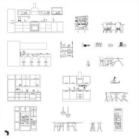 Cad Interior Furniture 6 – Toffu Co