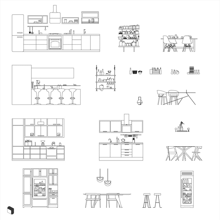 Cad Interior Furniture 6 – Toffu Co