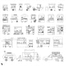 Cad Kiosk Digital Artwork drawings | Toffu Co