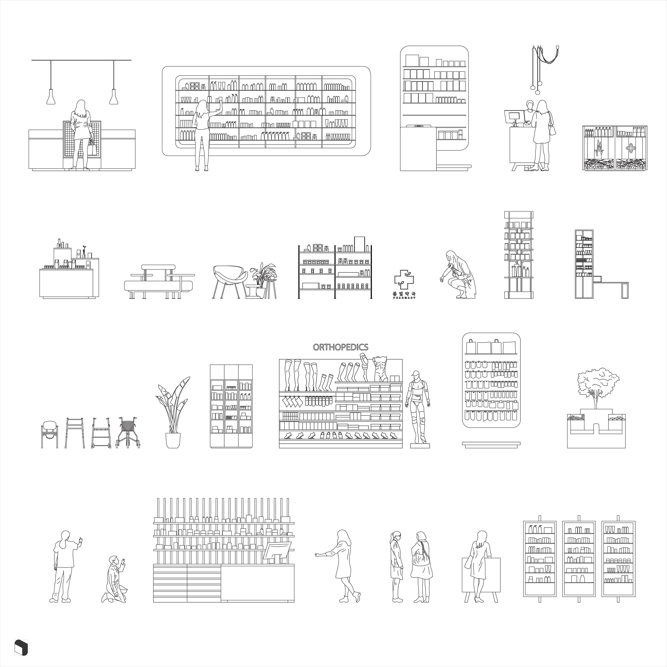 Cad Pharmacy DWG | Toffu Co