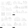 Cad Vernacular Architecture Digital Artwork drawings | Toffu Co