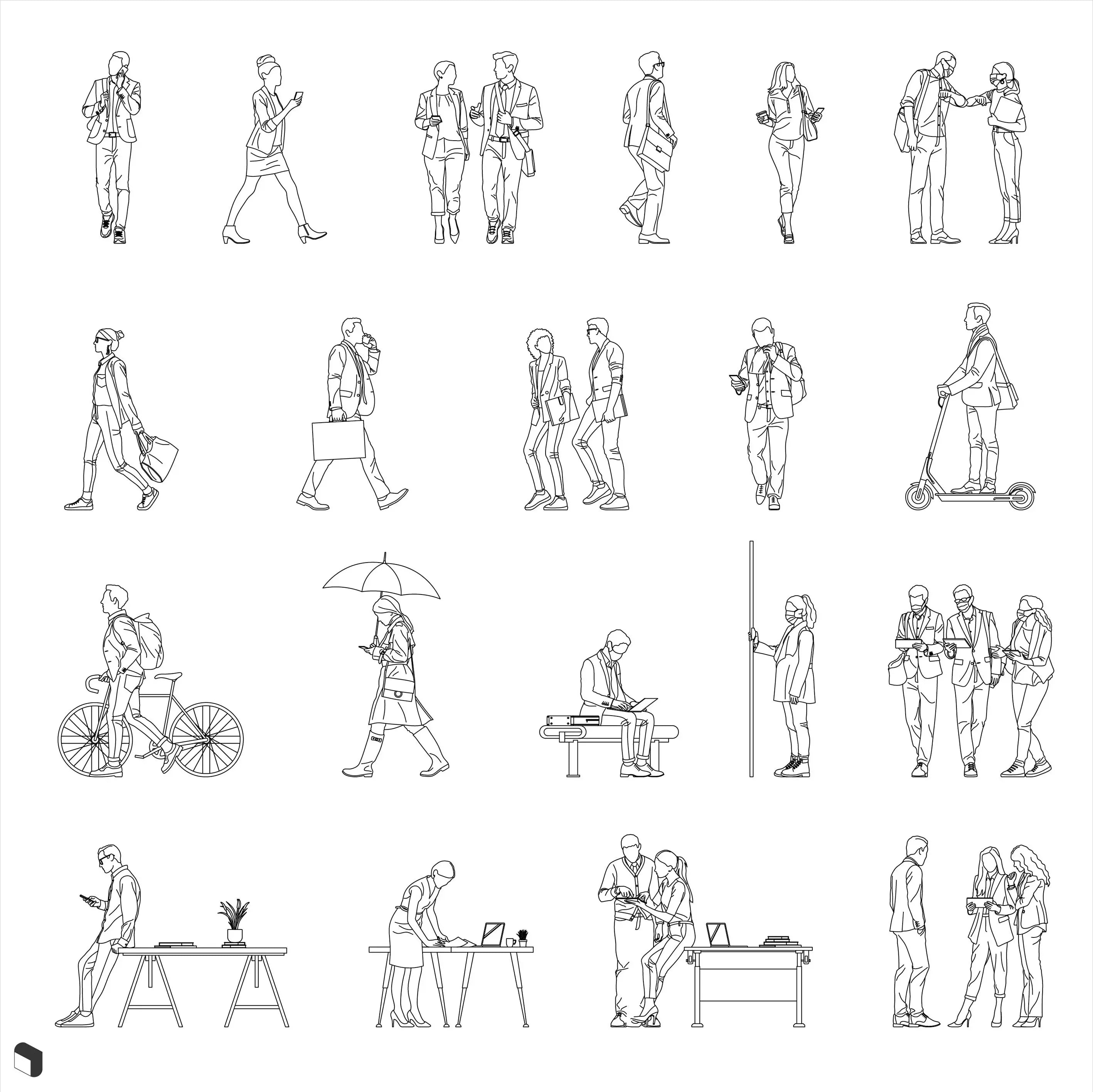 Cad Back to Work Digital Artwork drawings | Toffu Co