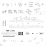 Cad Farm Top View Digital Artwork drawings | Toffu Co