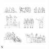 Cad Group People Digital Artwork drawings | Toffu Co