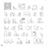 Cad Hairdressing Saloon Digital Artwork drawings | Toffu Co