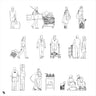 Cad Ikea People Digital Artwork drawings | Toffu Co