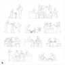 Cad Indoor Games Digital Artwork drawings | Toffu Co