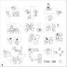 Cad Library People Top View Digital Artwork drawings | Toffu Co