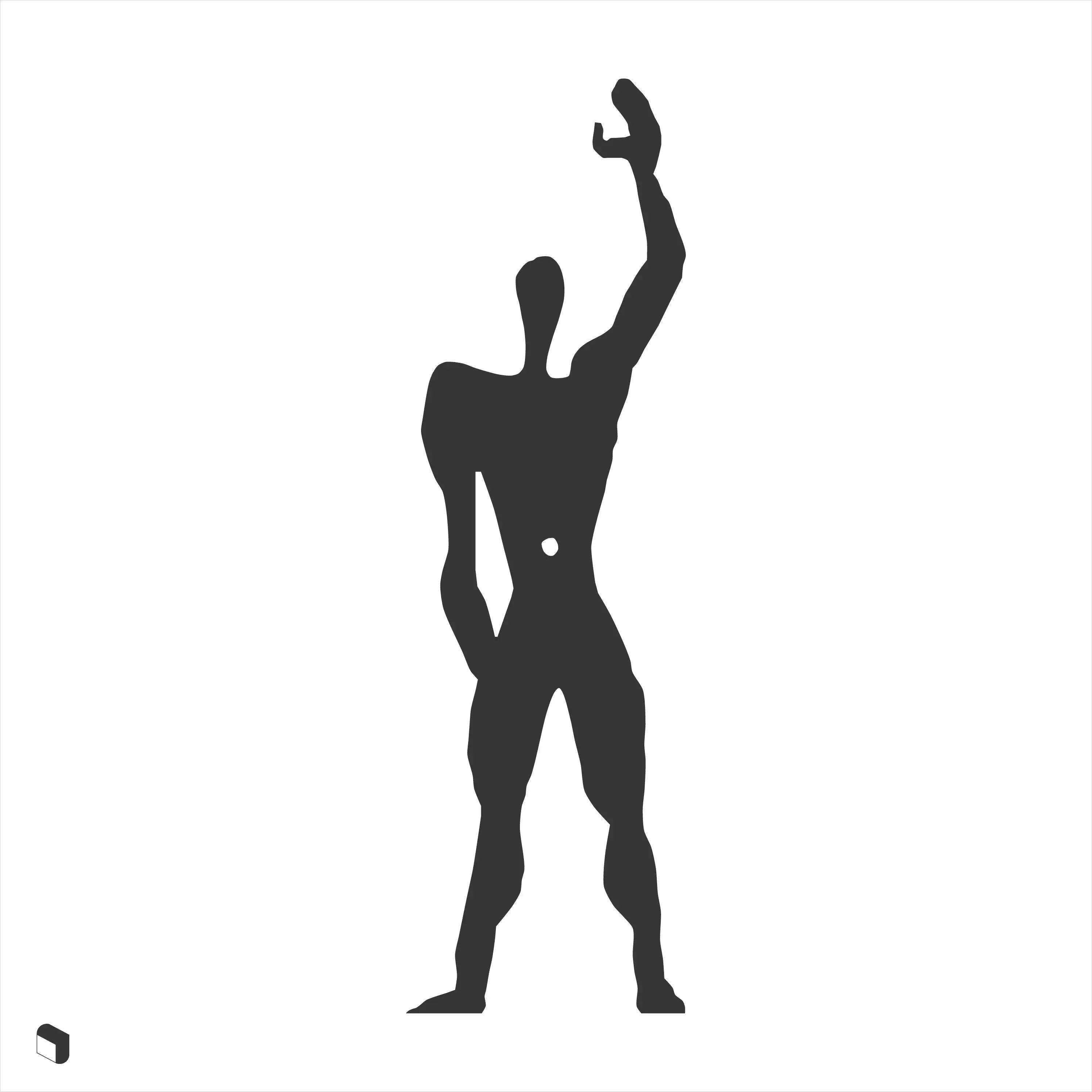 Cad Modulor People Digital Artwork drawings | Toffu Co