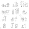 Cad Street Performers 2 Uncategorized drawings | Toffu Co