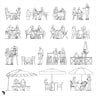Cad Terrace People Uncategorized drawings | Toffu Co