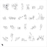 Cad People Top View 3 Digital Artwork drawings | Toffu Co