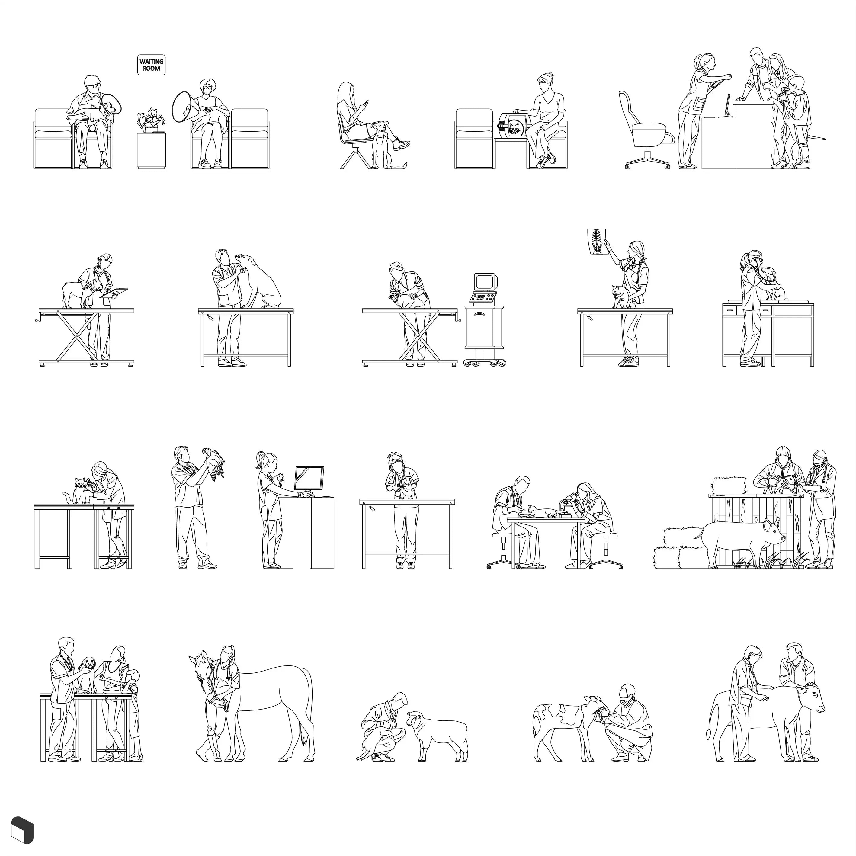 Cad Veterinary Uncategorized drawings | Toffu Co