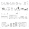 Cad London Streets Digital Artwork drawings | Toffu Co