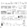 Cad Morocco Streets Digital Artwork drawings | Toffu Co