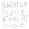 Cad Cars Top View 2 Digital Artwork drawings | Toffu Co