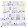 Cad Hotel Section Digital Artwork drawings | Toffu Co