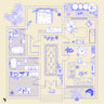 Cad House Furniture Top View 2 DWG | Toffu Co