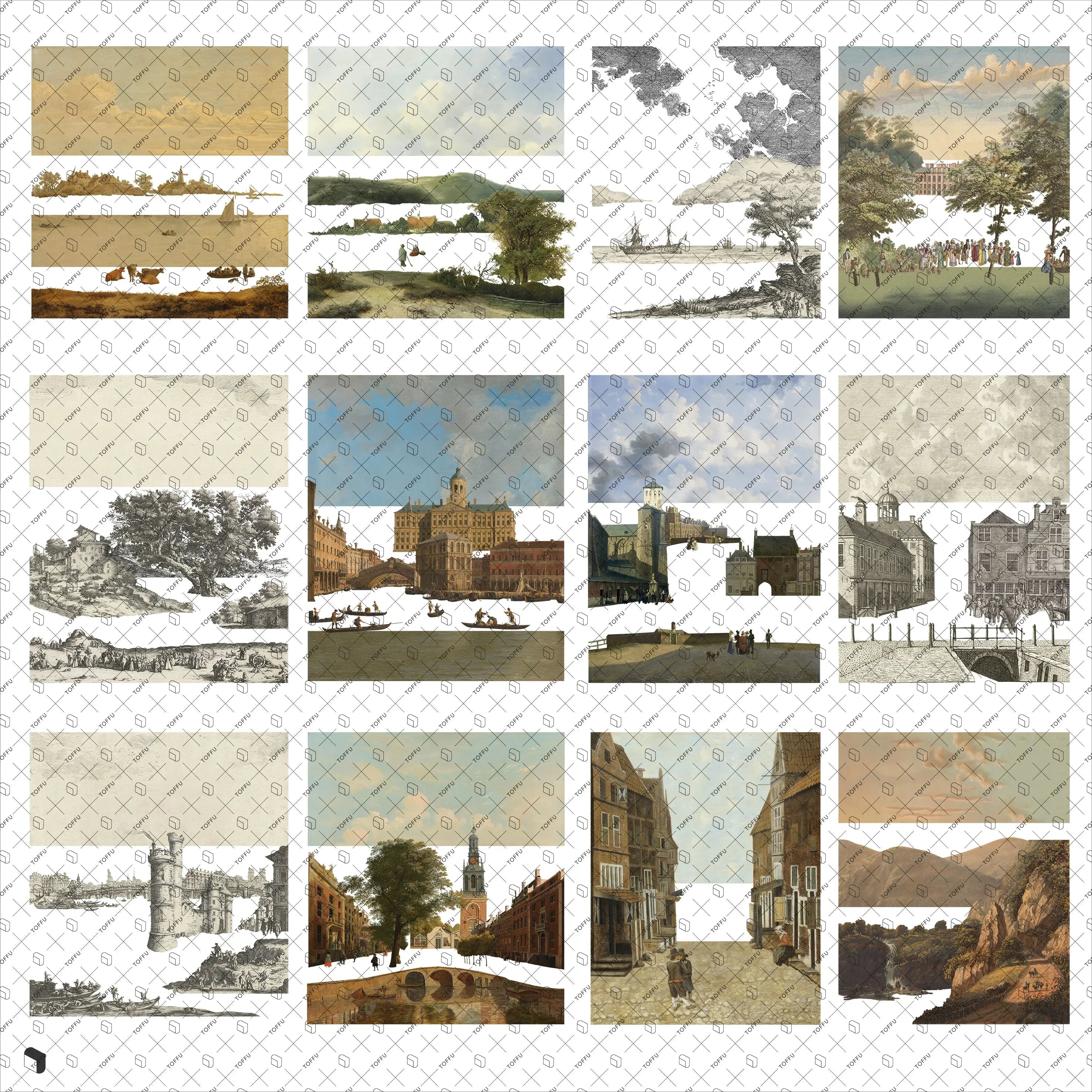 Cutout Painting Background 2 Uncategorized drawings | Toffu Co