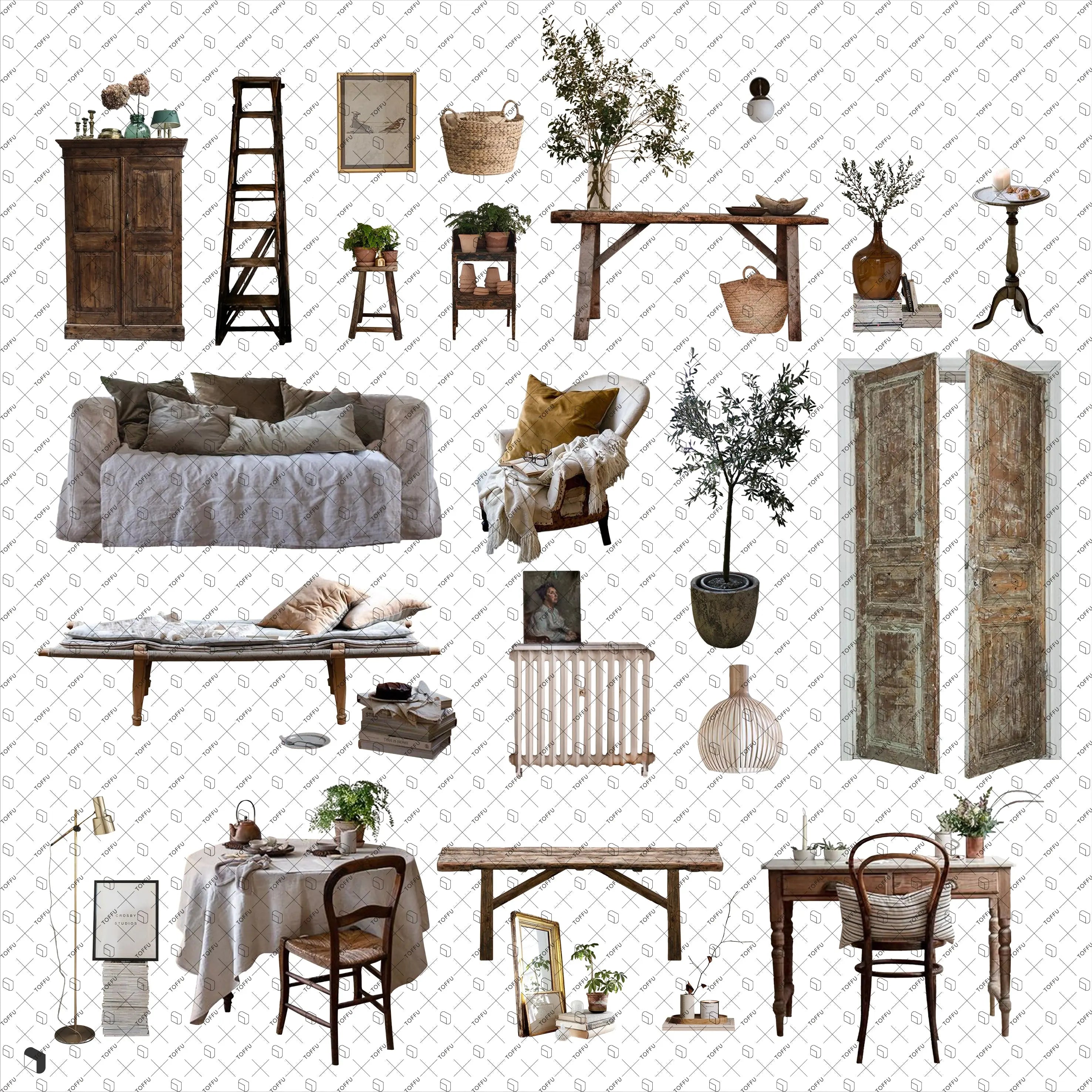 Cutout Living Room Furniture 3 Uncategorized drawings | Toffu Co