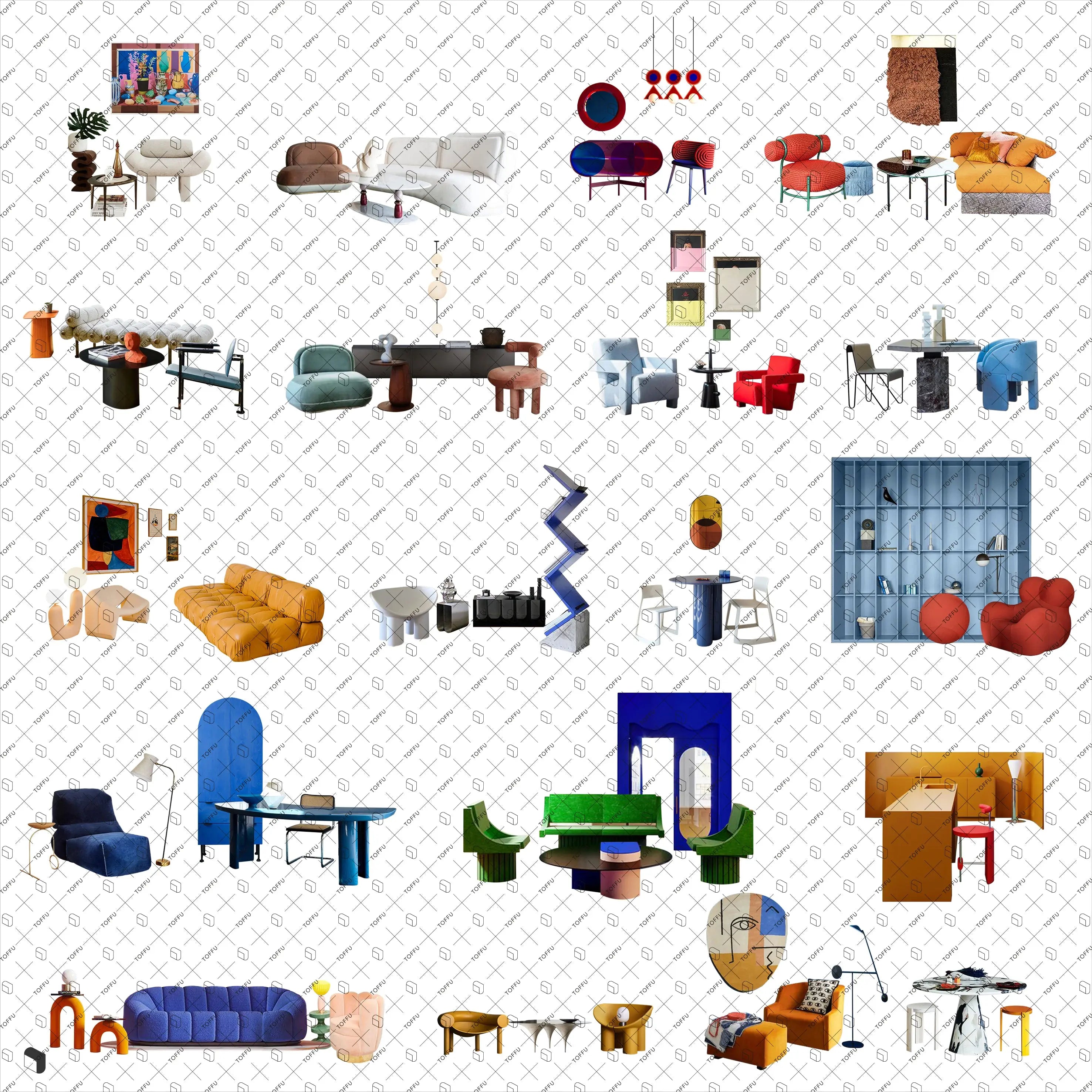 Cutout New Postmodern Furniture Uncategorized drawings | Toffu Co