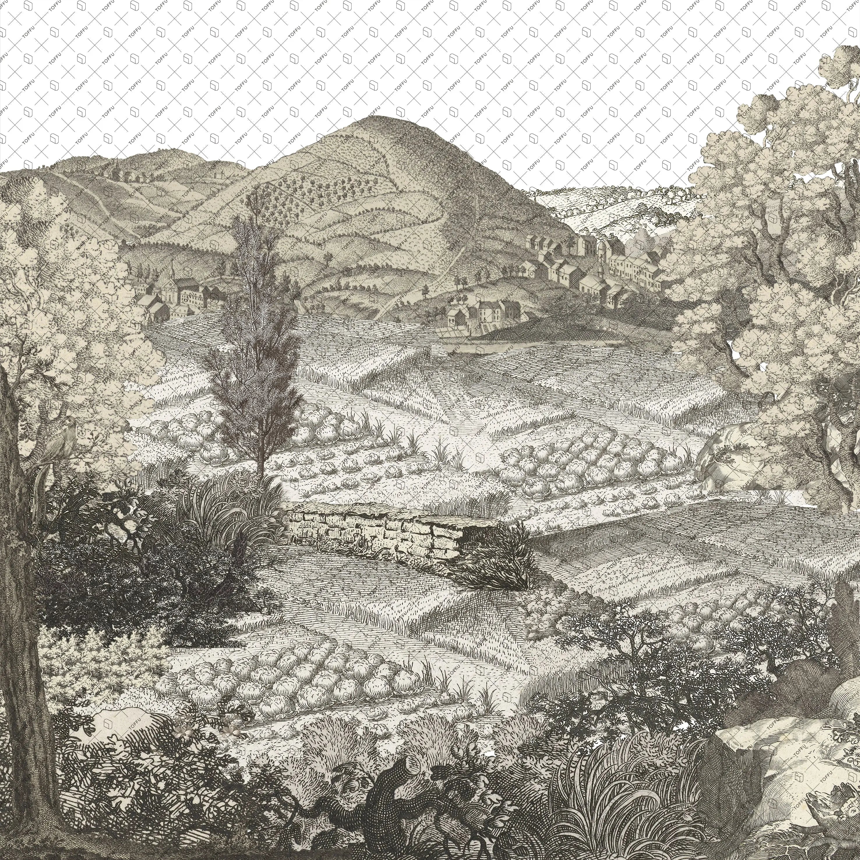 Cutout Painting Landscape 3 Uncategorized drawings | Toffu Co