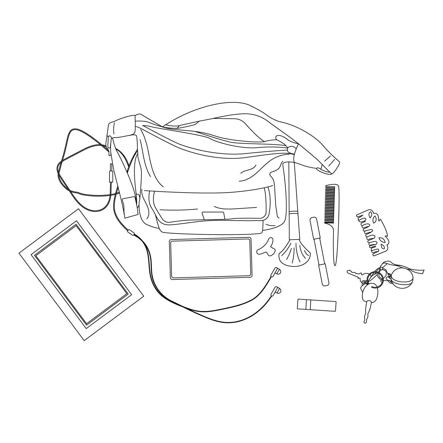 Cad Home Detail Objects Top View 2 Digital Artwork drawings | Toffu Co