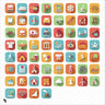 Site Analysis Flat Icons Digital Artwork drawings | Toffu Co