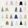 Flat Icon Christmas Trees - Toffu Co